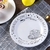 X4 Plato Playo De Ceramica 6' Breakfast - tienda online