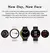 Imagem do Smartwatch mx1 unissex pulseira esportiva, ip68 à prova d'água, para android, ios, huawei, xiaomi, 1,28"-PRETO
