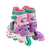 Kit Patins com Acessórios de Segurança Rosa Claro - Tam. 30-33 na internet