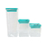 Kit Organizador Hermético Dubai Verde Tiffany 5 Litros - comprar online