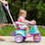 Triciclo Infantil De Passeio E Pedal Andador Avespa Pink - comprar online