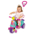 Triciclo Infantil De Passeio E Pedal Andador Avespa Pink - Starkday