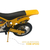 Moto de Motocross de Brinquedo com Apoio - Amarelo - Starkday