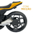 Super Moto 1600 Esportiva com Rodas com Fricção - Amarelo - loja online