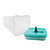 Kit Organizador Hermético Dubai Verde Tiffany 5 Litros - loja online