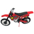 Moto de Motocross de Brinquedo com Apoio - Vermelho - Starkday