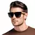 Óculos de Sol Madeira Quadrado Premium Lentes UV400 Alta Qualidade - comprar online