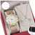 Relógio Feminino Analógico + Kit C/ Colar, Brincos Feminino Folheado á Ouro 18K Dourado - comprar online