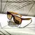 Imagem do Óculos de Sol Madeira Quadrado Premium Lentes UV400 Alta Qualidade