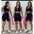 Conjunto Academia Fitness Short com Bolso + Top Nadador com Bojo Cores Variadas - comprar online