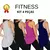Kit 4 Camisetas Fitness Tapa BumBum Basicas CrossFit Academia e Corrida - comprar online
