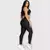 Calça Legging Suplex Grosso Feminina Cintura Alta Para Academia Preta - comprar online