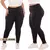 Calça Legging Plus Size Leg Suplex Grossa Zero Transparência Costura Reforçada Cintura Alta - comprar online