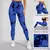 Calça Legging Esportiva Yoga Tie Dye, Legging sem costura, Empina bumbum, Academia Cintura alta. na internet