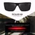 Óculos de Sol Madeira Quadrado Premium Lentes UV400 Alta Qualidade na internet