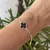Pulseira trevo Virginia a prata925 e ouro18k na internet