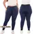 Calça Legging Plus Size Leg Suplex Grossa Zero Transparência Costura Reforçada Cintura Alta na internet