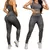 Conjunto Kit Calca Legging + Top Fitness Empina Bumbum Conjunto Levanta BumBum De Academia NÃO TRANSPARENTE na internet