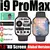 Smartwatch S9 IWO 14 Bluetooth - Levo Moda Masculina e Feminina