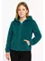 blusa feminina de frio com capuz e ziper pelinhos - Levo Moda Masculina e Feminina