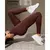 Calça Legging Canelada de Cintura Alta Sem Costura para Academia Feminina, Elástica, Esportiva e Fitness - Levo Moda Masculina e Feminina