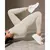 Calça Legging Canelada de Cintura Alta Sem Costura para Academia Feminina, Elástica, Esportiva e Fitness - loja online