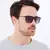 Óculos De Sol Masculino Quadrados Perna Aluminio Metal De Alta Qualidade Uv400 Acetado Oculos Para Praia - comprar online