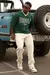 YoungLA - Varsity Football Cropped Jersey - comprar en línea