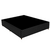 BOX CASAL UNIVERSAL CONVENCIONAL POLIESTER BORDADO COR PRETO