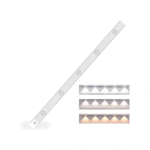 BARRA LED RECARGABLE DE 60CM CON SENSOR DE MOVIMIENTO