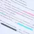 300 peças cor tiras translúcidas adesivo na internet