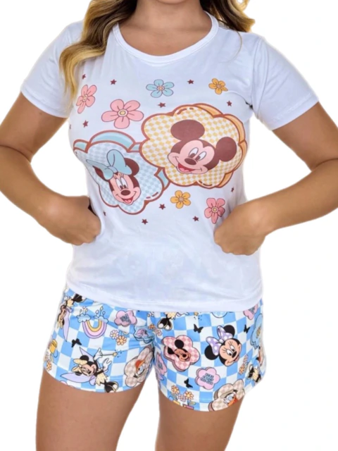 Baby Doll De Manga - Casal Mickey & Minnie