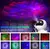 Imagem do Astronauta Galaxy Starry Sky Projetor, Night Light, Controle Remoto, Foguete, Ne