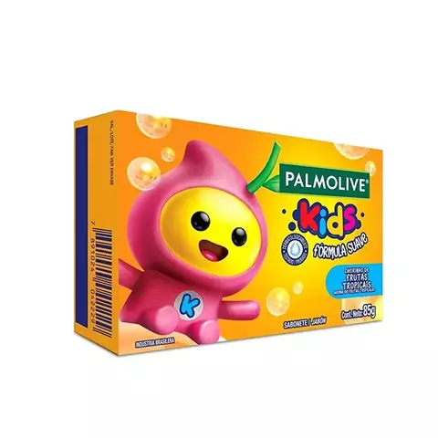 Sabonete em Barra Palmolive Kids 85g Frutas Tropicais