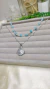 Colar Silvermist - Colar Folheado a Ouro 18k e Prata Gota Zircônia - prata - Bijoux Folheados