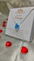 Conjuto Cinderela - Colar Folheado a Prata 925 Veneziana Gota de Zirconia Colorida e Brinco de Perolas P - comprar online