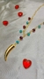 Colar Pocahontas - Colar Folheado a Ouro 18k com Bolinhas e Dente de Sabre - Bijoux Folheados