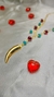 Colar Pocahontas - Colar Folheado a Ouro 18k com Bolinhas e Dente de Sabre na internet