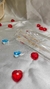 Conjuto Cinderela - Colar Folheado a Prata 925 Veneziana Gota de Zirconia Colorida e Brinco de Perolas P - Bijoux Folheados