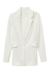 Blazer Alfaiataria Botões Off White - Shoulder - comprar online