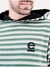 Moletom Eco Striped Cap 2 Eucalipto/Verde - Osklen - comprar online