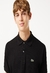 Polo Masculina Classic Fit Preta - Lacoste - comprar online