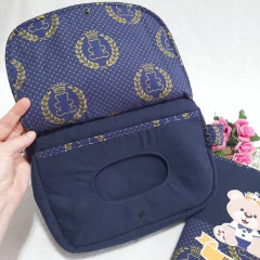 Necessaire Porta Fraldas - Bebê - Tema personalizado - Mimos na Caixa