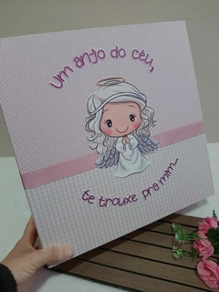 Caixa MDF Decorada - Um Anjo do Céu