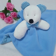 Naninha soft Ursinho Xadrez Azul na internet