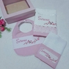 Kit presente personalizado: babeiro, babita e toalhinha Flor de Laranjeira
