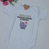 Body Bebê Suedine - Frases - Gatinho Fofura