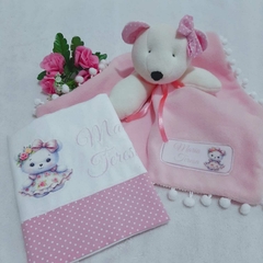 Naninha soft Ursinha rosa e babita personalizada na internet