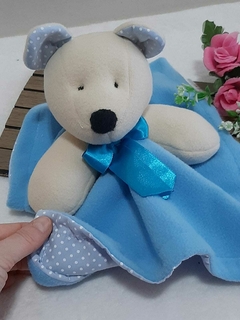 Naninha soft Ursinho Poá Azul - comprar online
