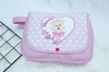 Necessaire porta-fralda e lenços umedecidos bebê Corações